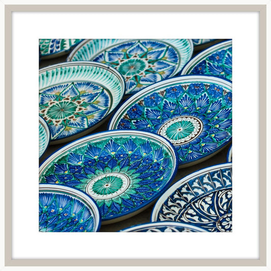 Blue Pottery from the Bazaar I