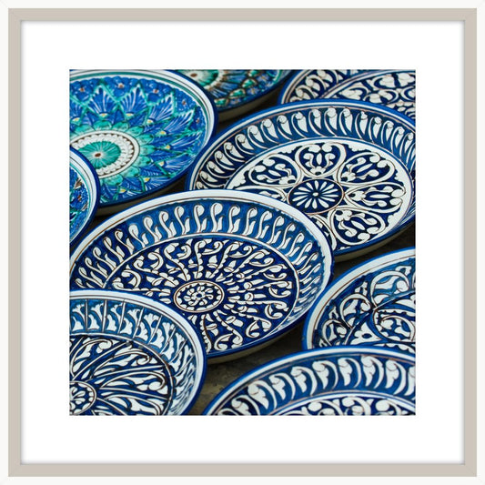 Blue Pottery from the Bazaar I