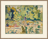 Barques au Bois Boulogne, 1938, Louis Valtat