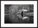 A Small Boathouse on Waters Edge