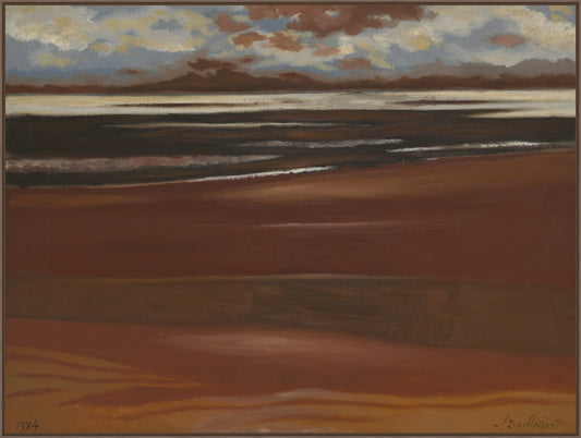 Marine, Leon Spilliaert, 1924 in Canvas