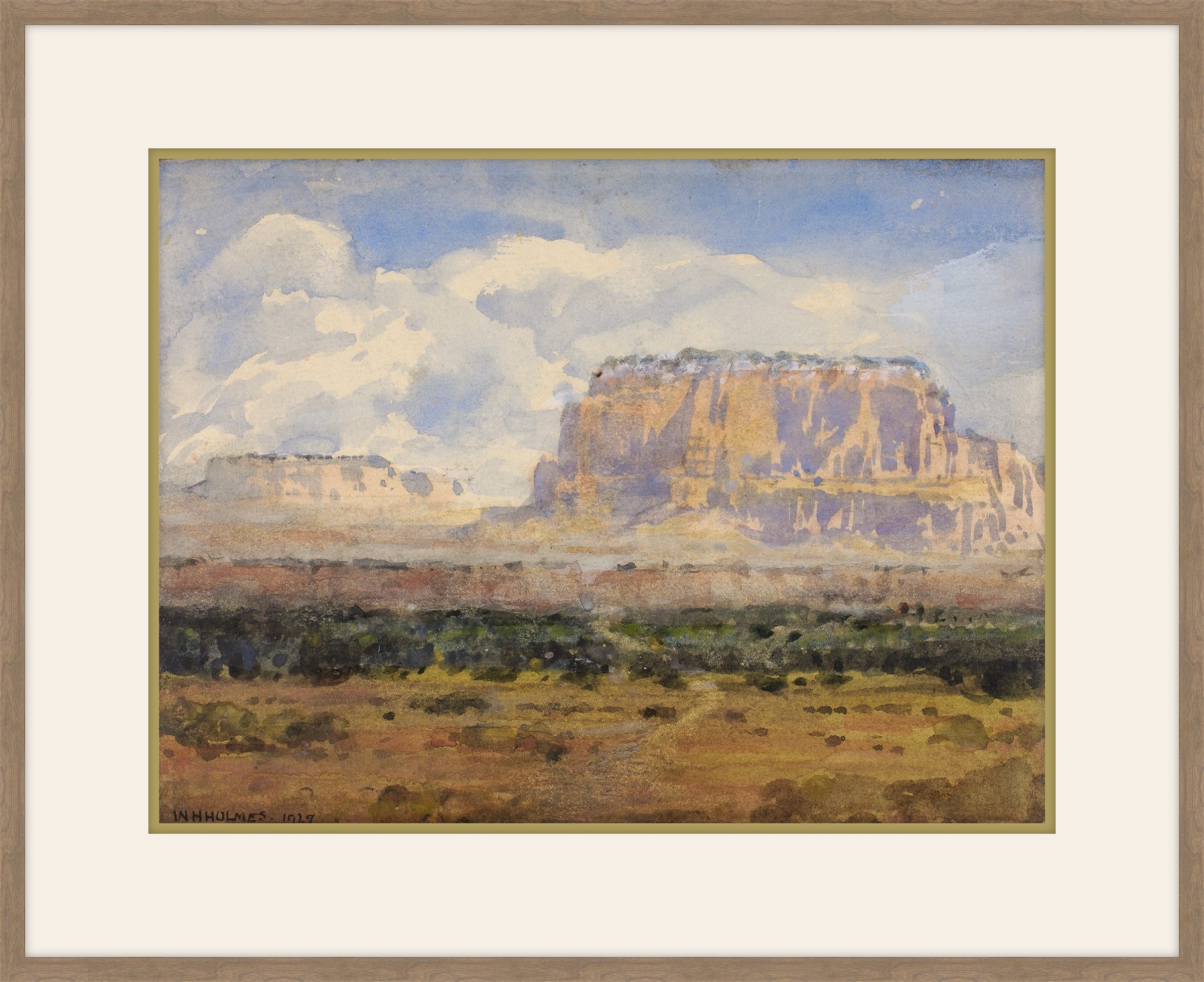 The Enchanted Mesa on Canvas