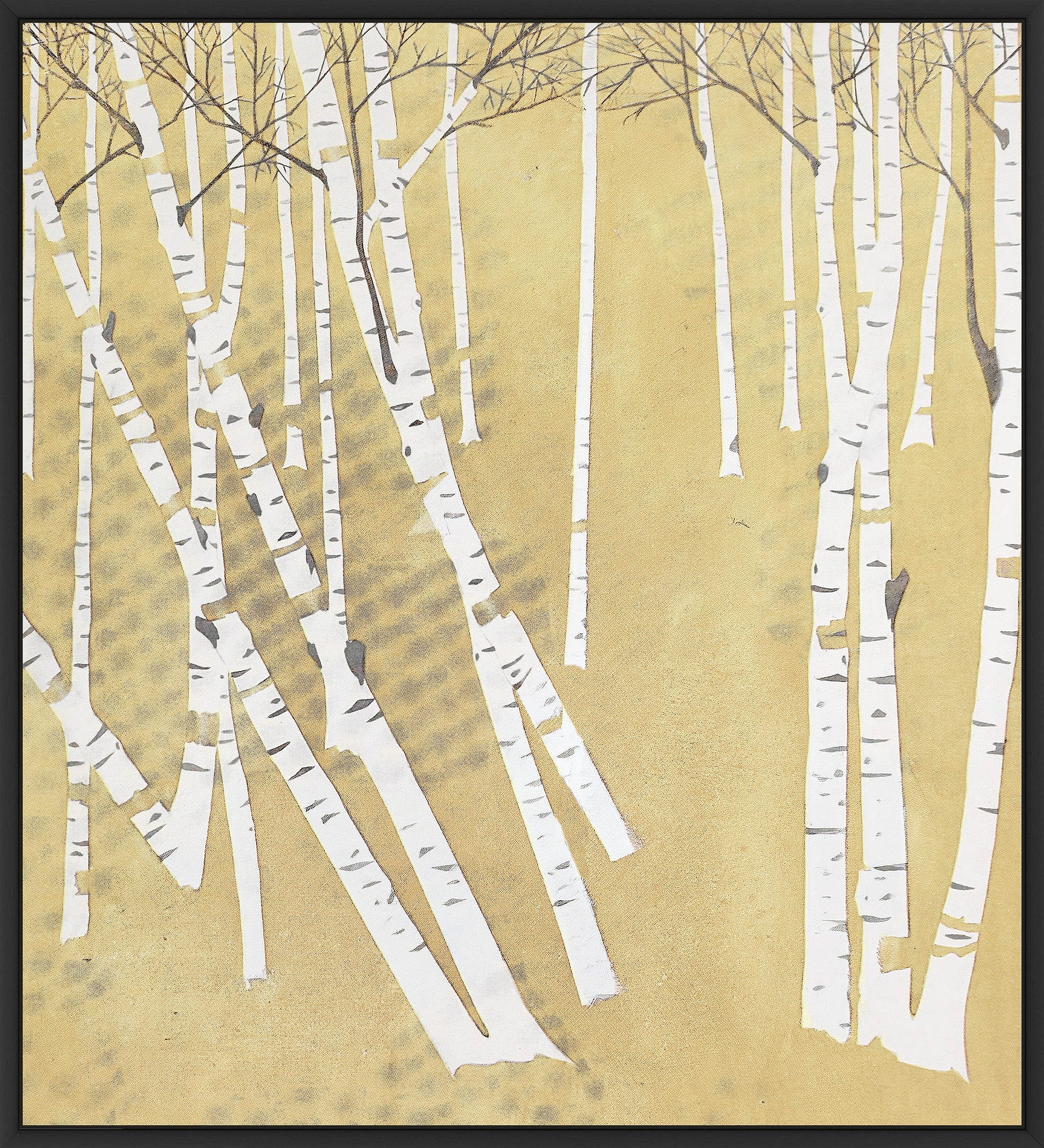 The Birches I on Canvas