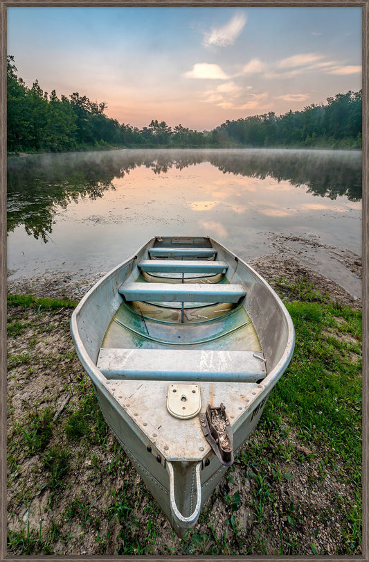 Rowboat on the Lake