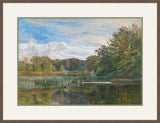The Mill Pond, Evelyn Wood, 1860