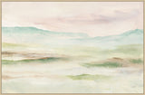 Misty Meadow on Canvas