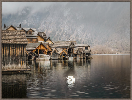 Wooden Boathouses