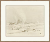 Whirlwinds, Mojave Desert, George Burr, 1927