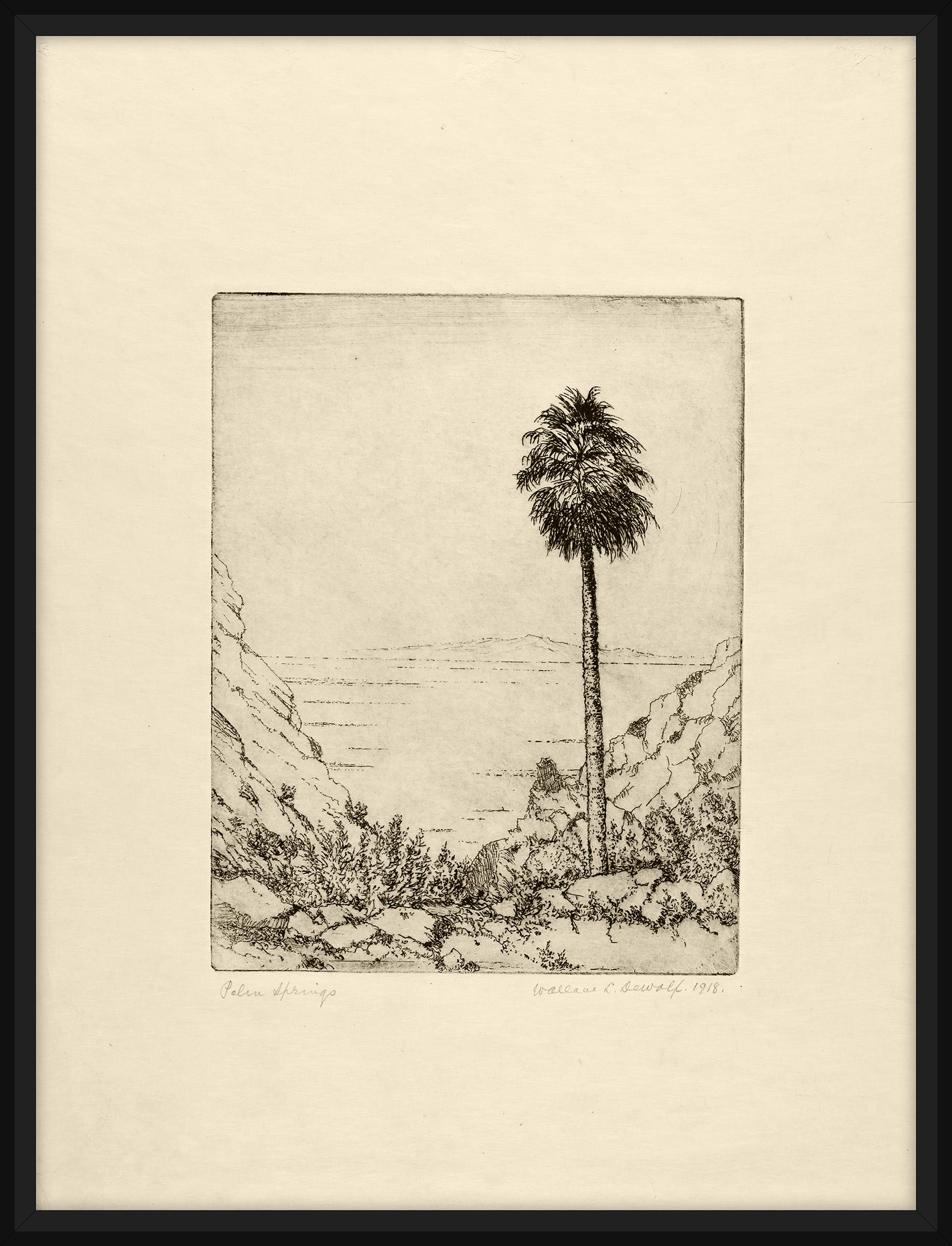 Palm Springs, Wallace DeWolf, 1918