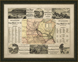 Birdseye View of St. Paul 1893 Dayton’s Bluff