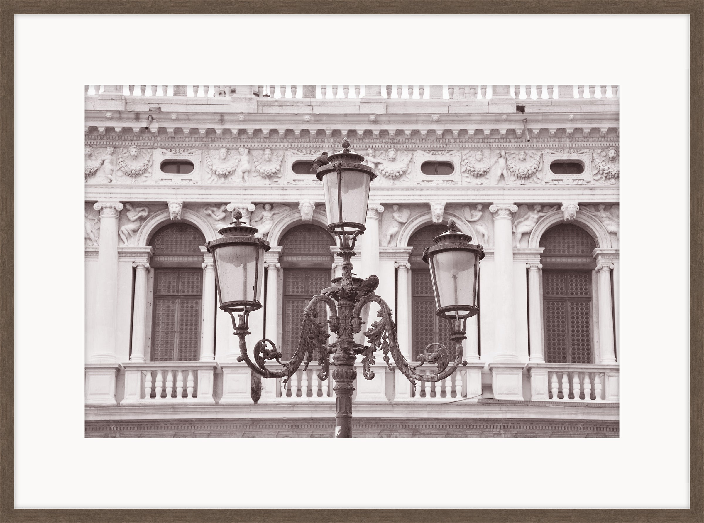 Lamppost in St. Marks Square, Venice