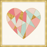 Fractured Heart - Coral