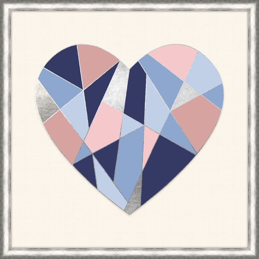 Fractured Heart - Blue