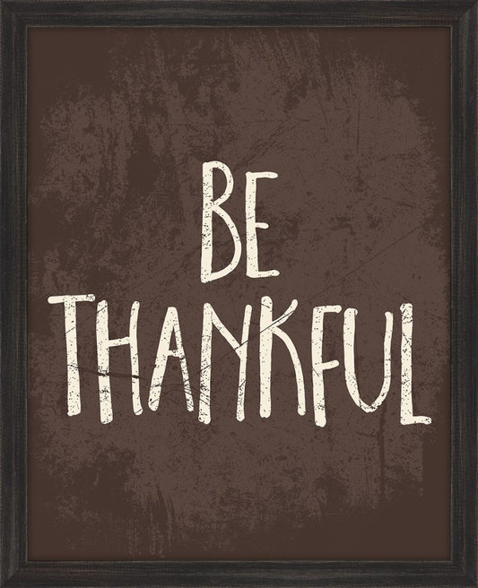 Be Thankful - Brown