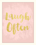 Laugh Often - Rose