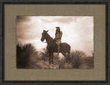 The Scout, Apache - Edward S. Curtis, 1906