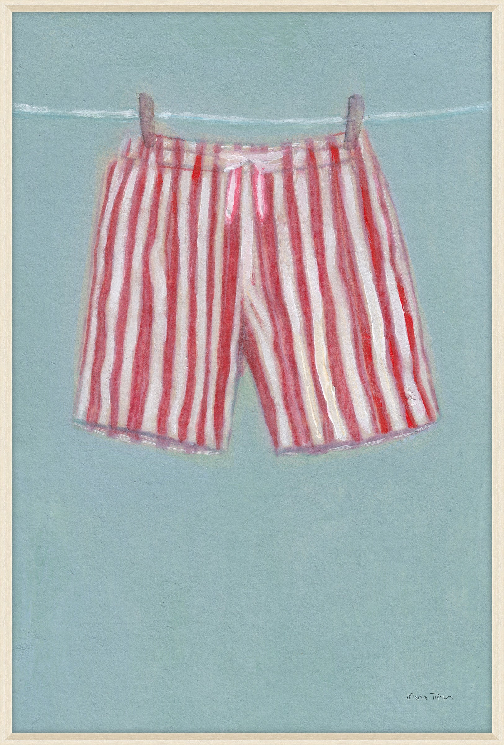 Striped Swim Suit I