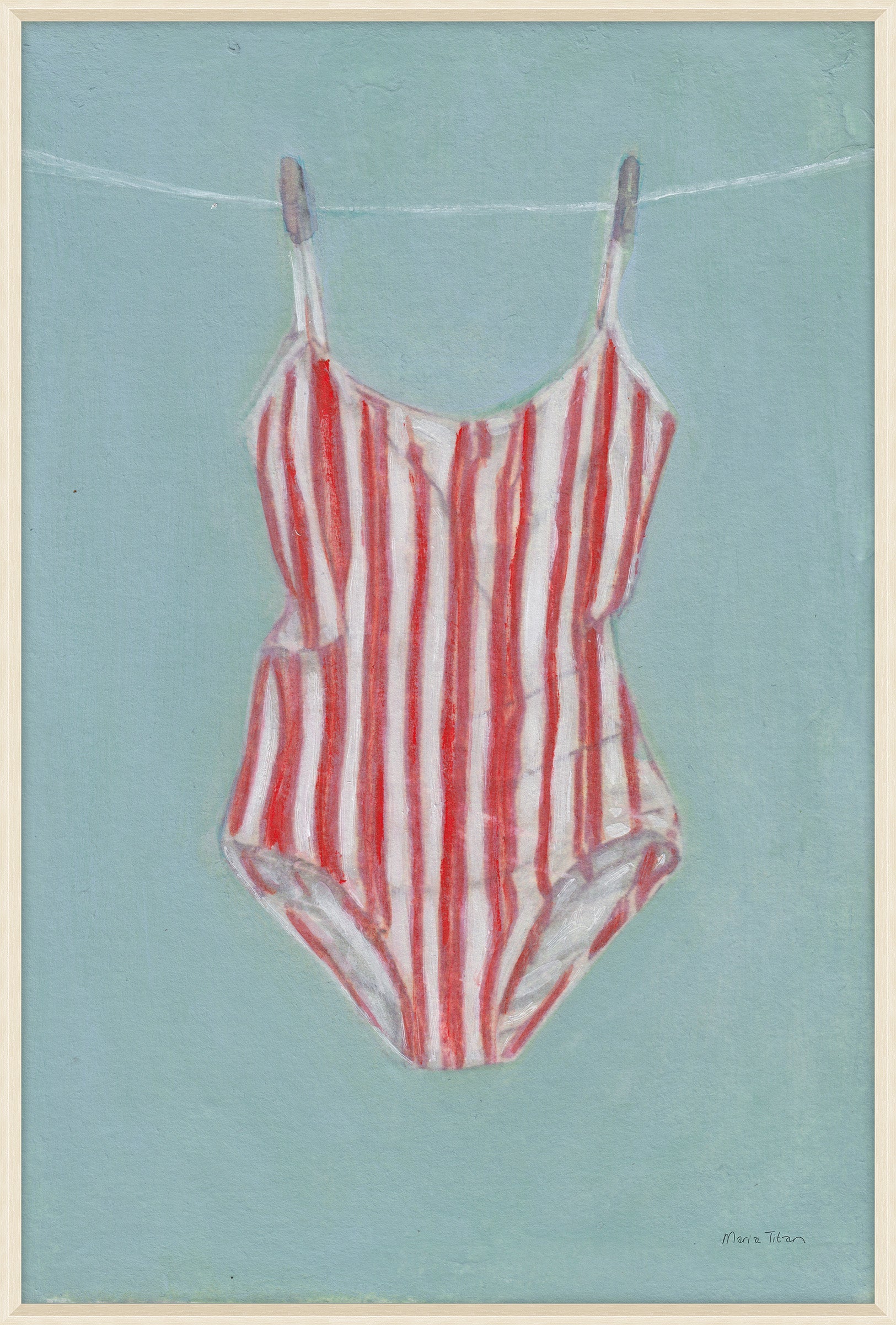 Striped Swim Suit II