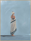 Poolside Ritual on Canvas