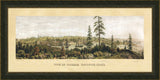 VIEW OF VICTORIA VANCOUVER ISLAND 1860