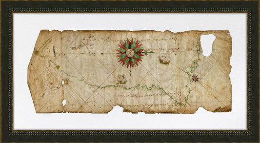 PORTOLAND CHART OF THE PACIFIC - 1508