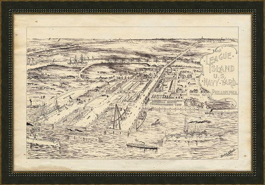 LEAGUE ISLAND, US NAVY YARD, PHILADELPHIA