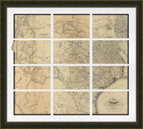 Map of the State of Texas - 1867