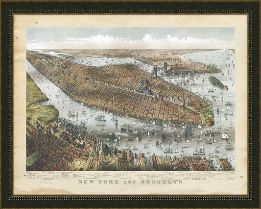 NEW YORK AND BROOKLYN - 1875