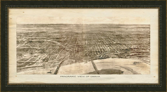 Panoramic View of Omaha, 1906