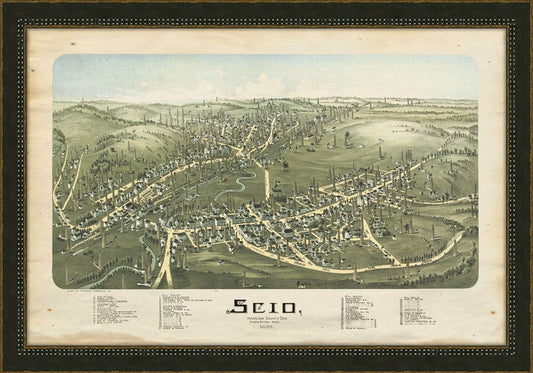 SCIO, HARRISON COUNTY, OHIO - 1899