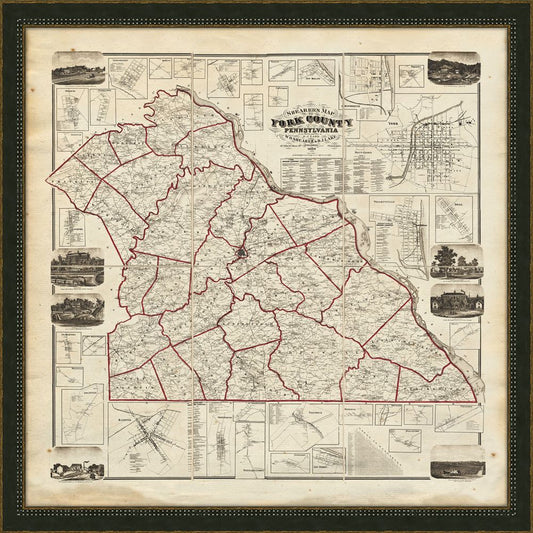 YORK COUNTY, PA - 1860