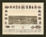 DALLAS BIRD'S-EYE - 1892