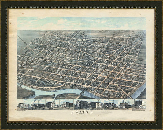 DAYTON, OHIO - 1870