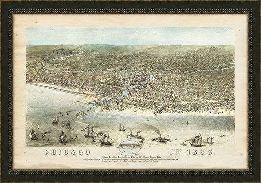 CHICAGO - 1820 AND 1868