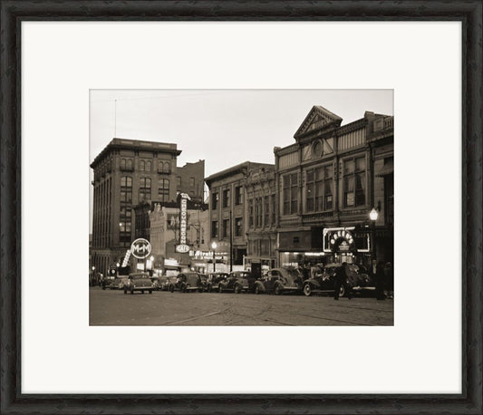 Night in Butte, Montana, 1939