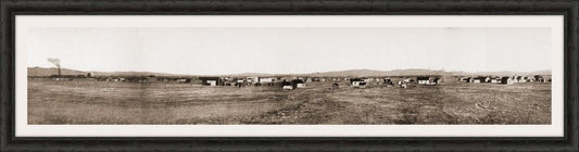 Panorama of Three Forks, Montana, 1909