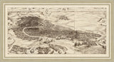 Bird's Eye View of Venice from the South, c. 1500