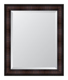 3" Walnut Resin Frame Mirror
