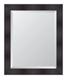 3" Espresso Resin Frame Mirror