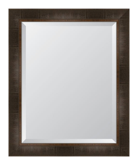 3" Espresso Scoop Montalcino Resin Frame Mirror