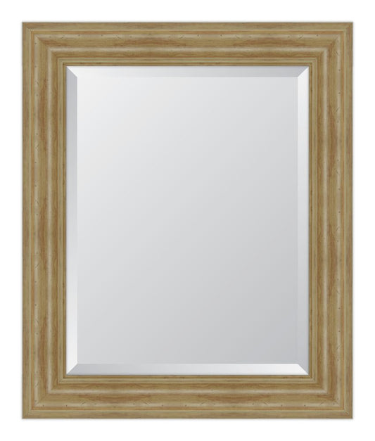 4" Natural English Pine Resin Frame Mirror