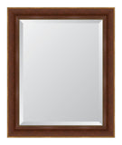 3 1/4" Mahogany Bead Napa Resin Frame Mirror