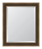 3 1/4" Charcoal Bead Napa Resin Frame Mirror