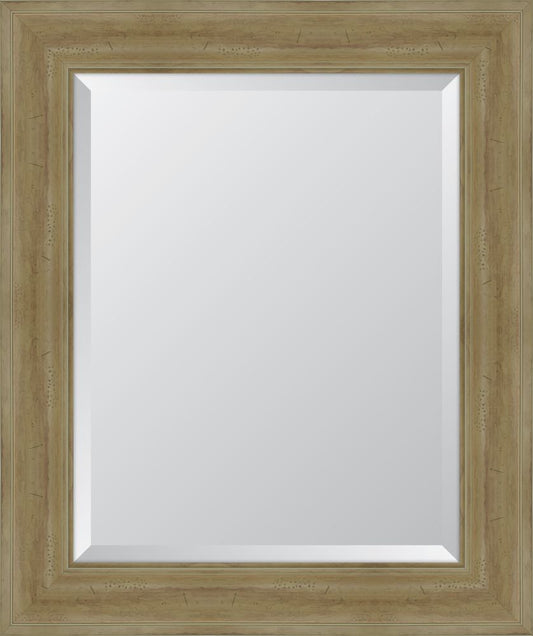 4 1/4" Natural English Pine Resin Frame Mirror
