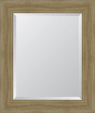 4 1/4" Natural English Pine Resin Frame Mirror