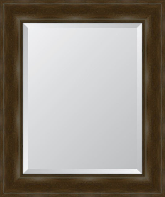 4 1/4" Walnut English Pine Resin Frame Mirror