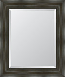 4 1/4" Grey English Pine Resin Frame Mirror