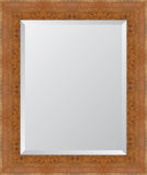 Wide Pecan Burl Mirror