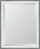 Dixie Grey and White Mirror