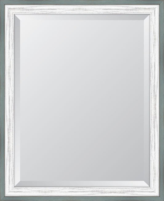 Dixie Grey and White Mirror